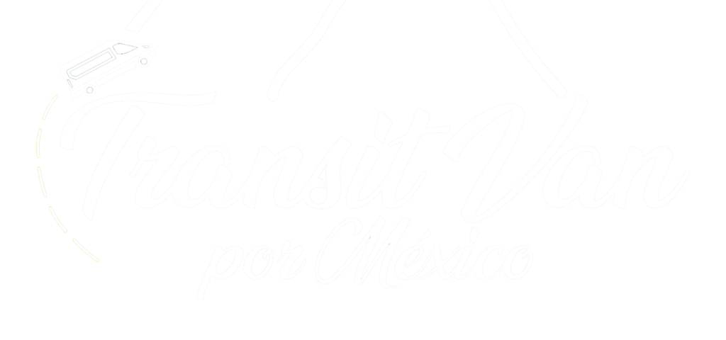 logo Transit Van x México blanco